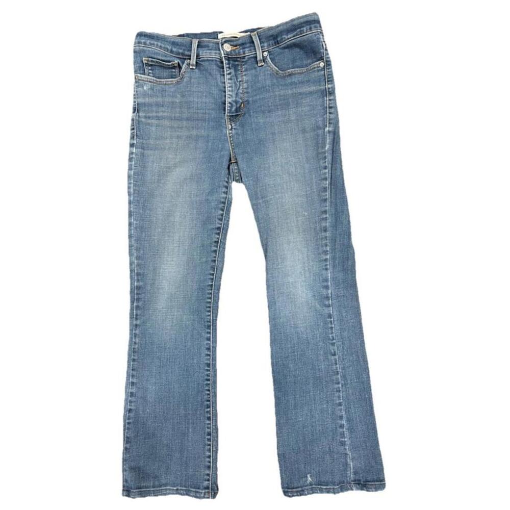 Levis 315 Shaping Bootcut Jeans Womens 29 Medium Wash